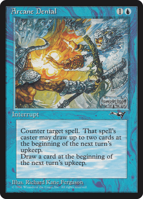 Arcane Denial (22a) — Alliances