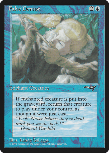 False Demise (27b) — Alliances