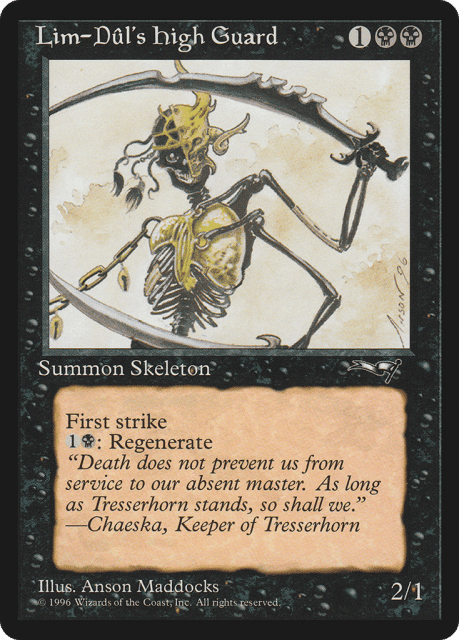 Lim-Dûl's High Guard (55b) — Alliances