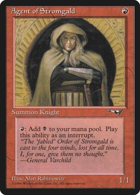Agent of Stromgald (64b) — Alliances