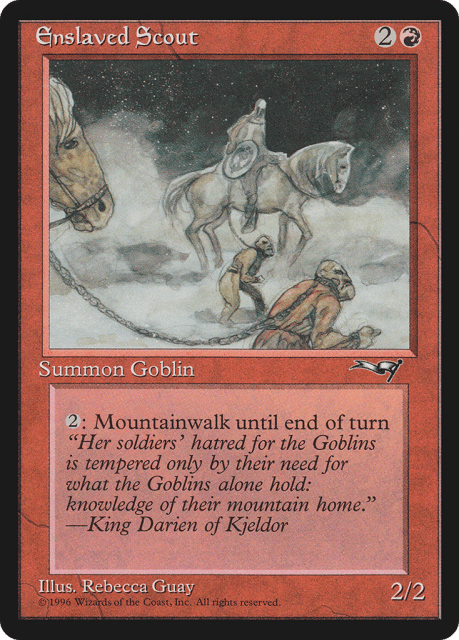 Enslaved Scout (71a) — Alliances