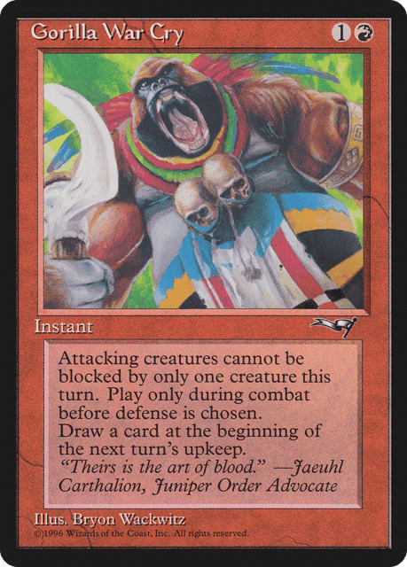 Gorilla War Cry (73b) — Alliances