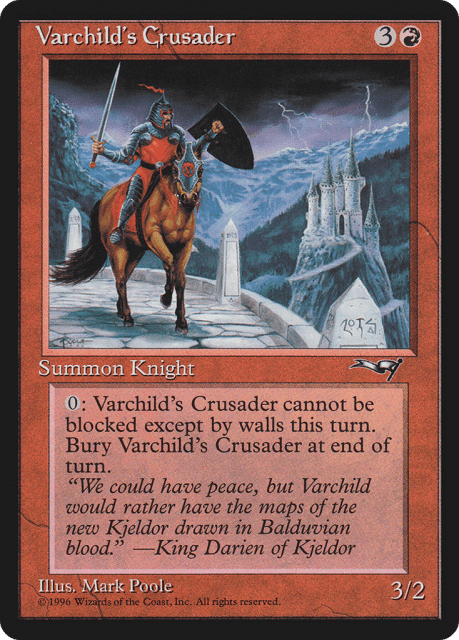 Varchild's Crusader (82a) — Alliances