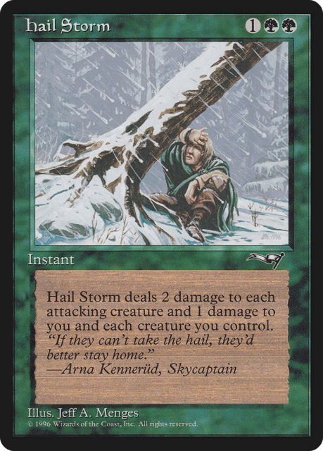 Hail Storm (95) — Alliances