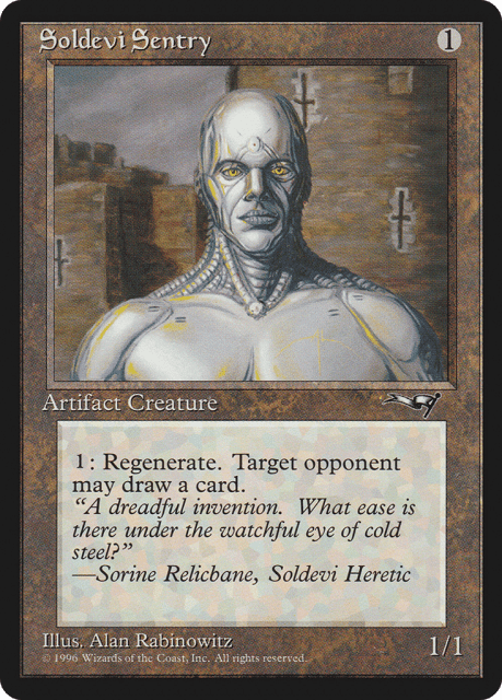 Soldevi Sentry (132a) — Alliances