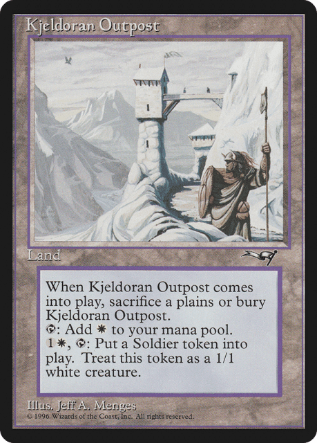 Kjeldoran Outpost (139) — Alliances