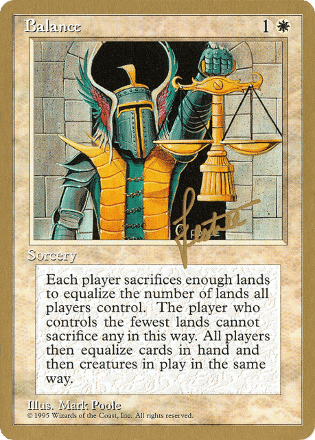 Balance (bl6) — Pro Tour Collector Set