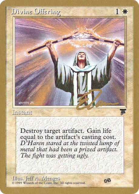 Divine Offering (et6sb) — Pro Tour Collector Set