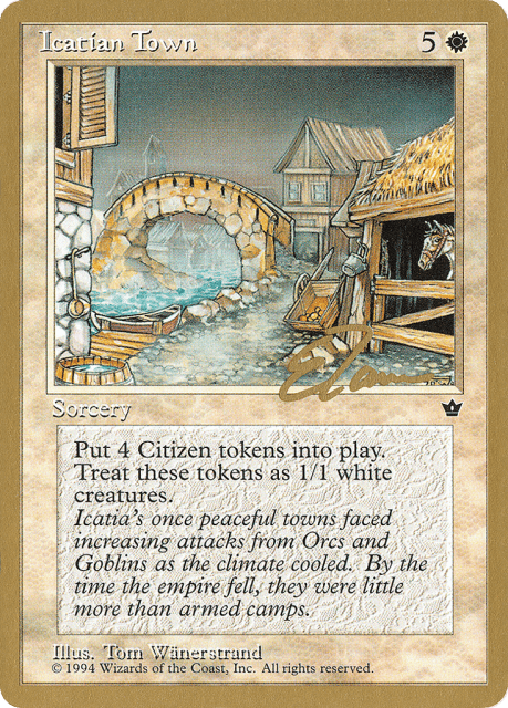 Icatian Town (et15) — Pro Tour Collector Set