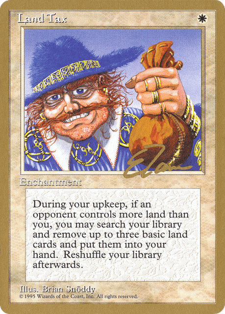 Land Tax (et34) — Pro Tour Collector Set