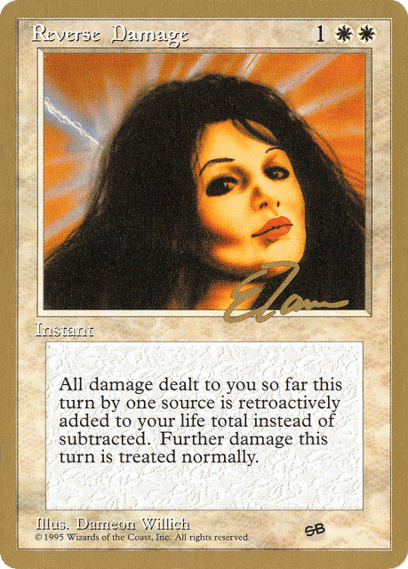 Reverse Damage (et45sb) — Pro Tour Collector Set