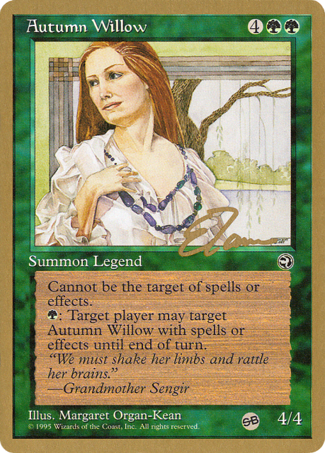 Autumn Willow (et83sb) — Pro Tour Collector Set