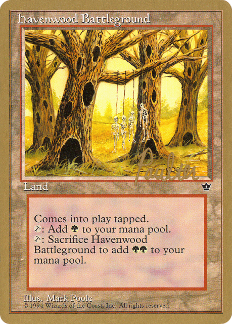 Havenwood Battleground (pp96) — Pro Tour Collector Set