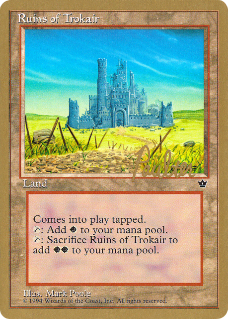 Ruins of Trokair (pp100) — Pro Tour Collector Set