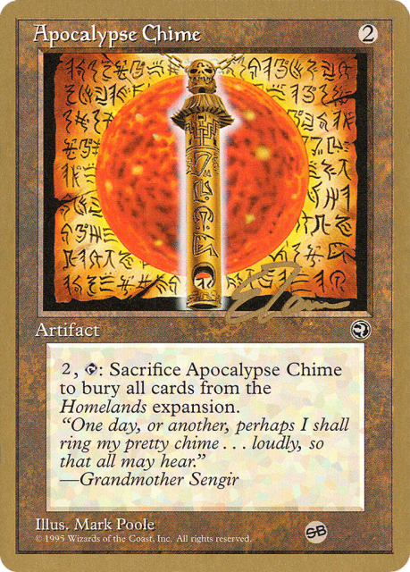 Apocalypse Chime (et101sb) — Pro Tour Collector Set