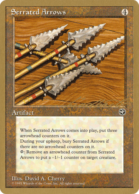 Serrated Arrows (ll110) — Pro Tour Collector Set