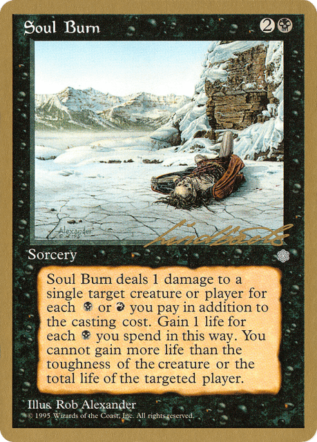 Soul Burn (ll161) — Pro Tour Collector Set