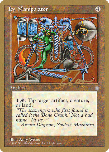 Icy Manipulator (et322) — Pro Tour Collector Set