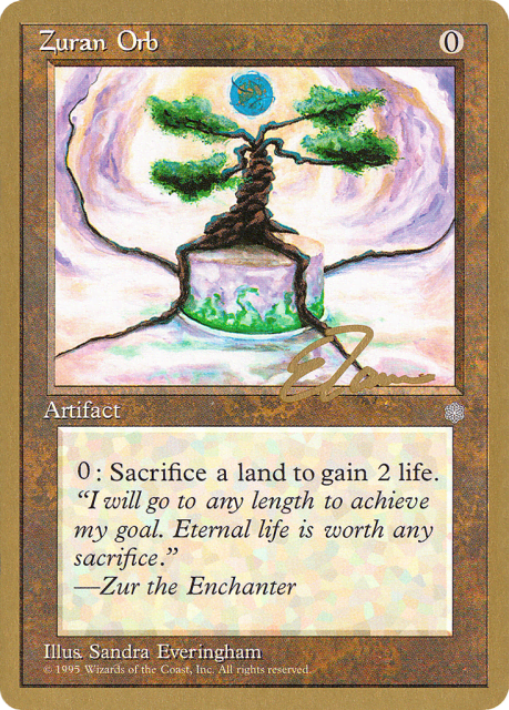 Zuran Orb (et350) — Pro Tour Collector Set
