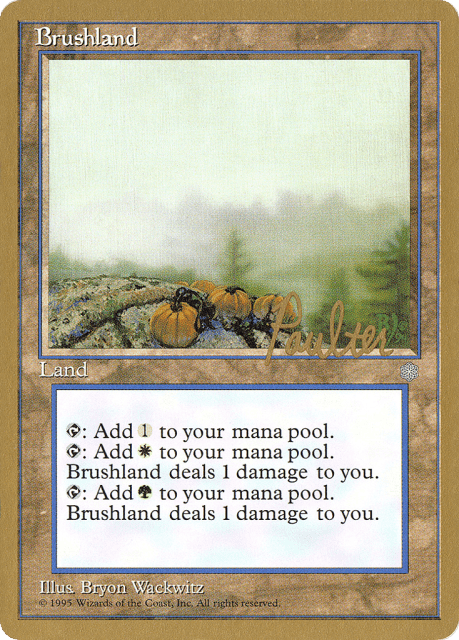 Brushland (pp352) — Pro Tour Collector Set