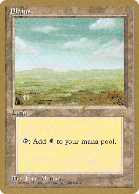 Plains (mj364) — Pro Tour Collector Set