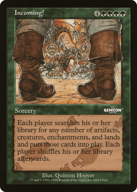 Incoming! (10) — Oversized 90's Promos
