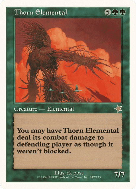 Thorn Elemental (11) — Oversized 90's Promos