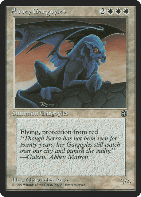 Abbey Gargoyles (1) — Homelands