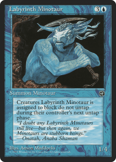 Labyrinth Minotaur (30a) — Homelands