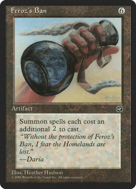 Feroz's Ban (107) — Homelands