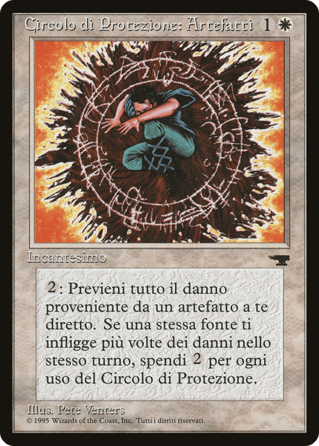 Circle of Protection: Artifacts (5) — Rinascimento