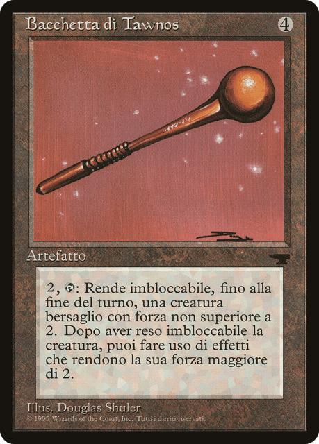 Tawnos's Wand (139) — Rinascimento