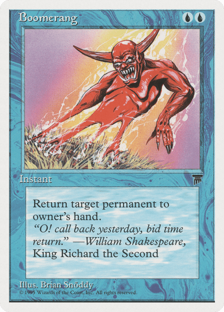 Boomerang (16) — Chronicles