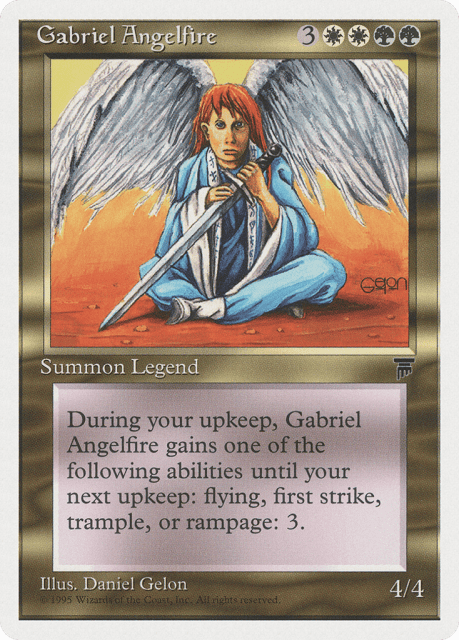 Gabriel Angelfire (76) — Chronicles