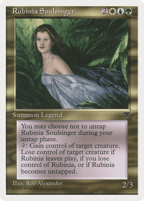 Rubinia Soulsinger (83) — Chronicles