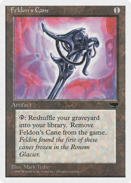 Feldon's Cane (97) — Chronicles