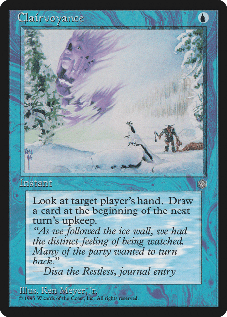 Clairvoyance (63) — Ice Age
