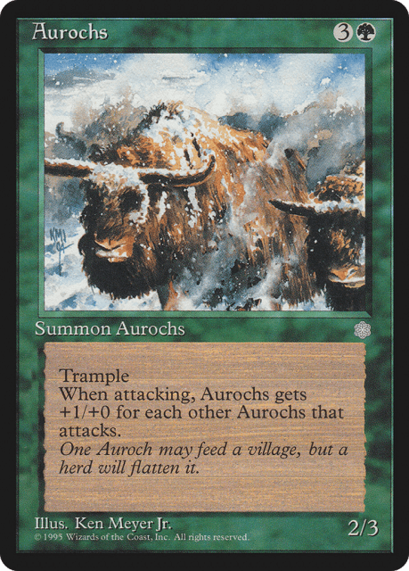 Aurochs (225) — Ice Age