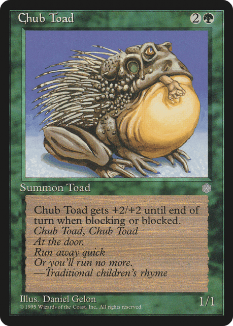 Chub Toad (229) — Ice Age