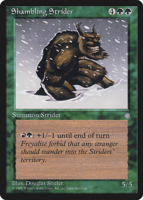 Shambling Strider (263) — Ice Age