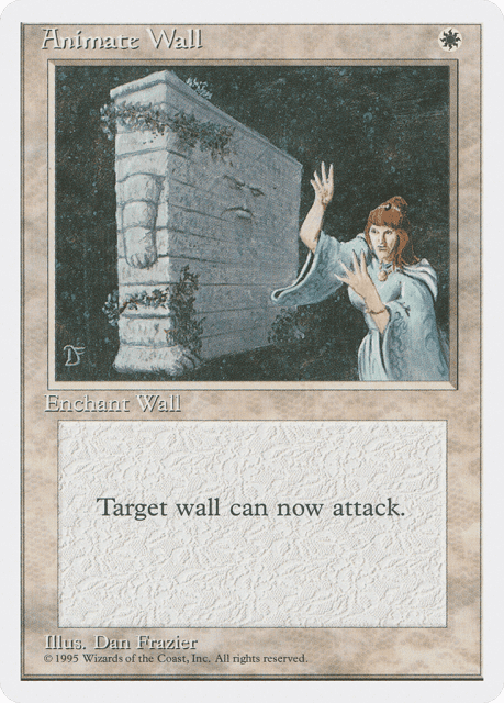 Animate Wall (4) — Fourth Edition