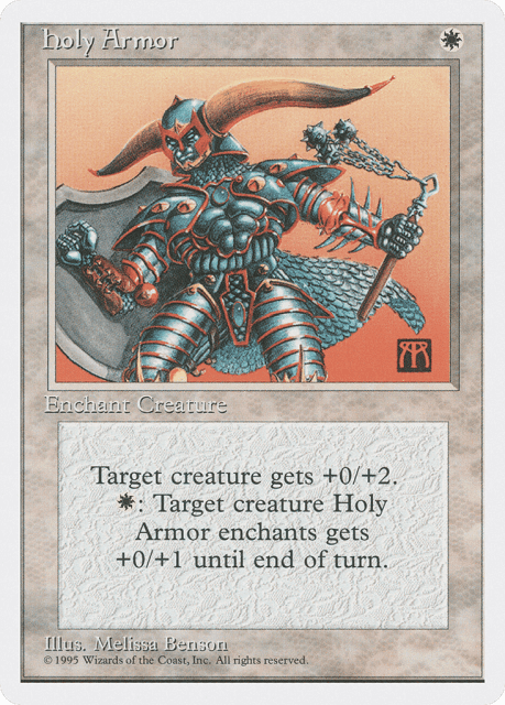 Holy Armor (29) — Fourth Edition