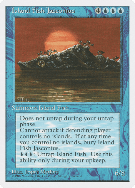 Island Fish Jasconius (78) — Fourth Edition