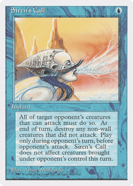 Siren's Call (101) — Fourth Edition