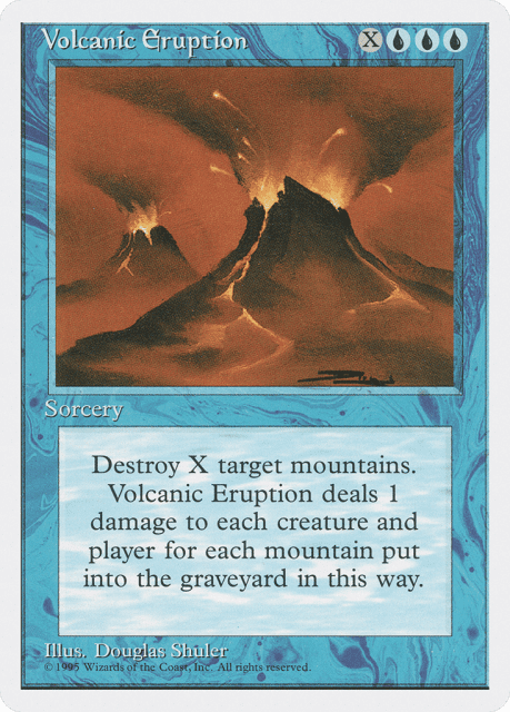 Volcanic Eruption (112) — Fourth Edition