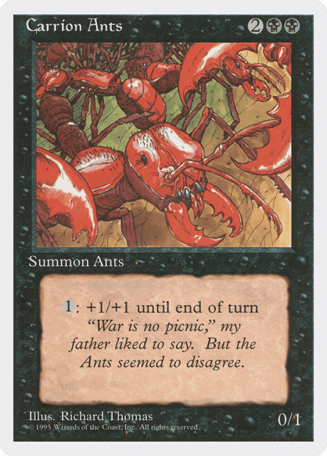 Carrion Ants (125) — Fourth Edition