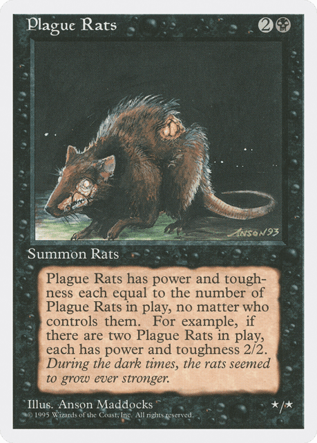 Plague Rats (154) — Fourth Edition