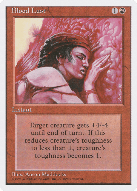 Blood Lust (178) — Fourth Edition