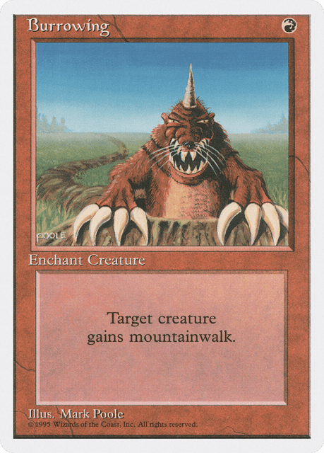 Burrowing (180) — Fourth Edition