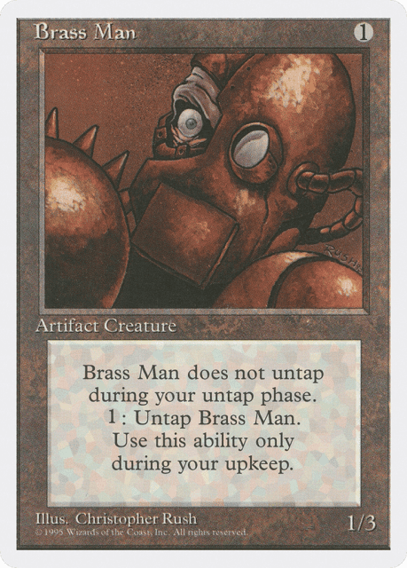 Brass Man (302) — Fourth Edition